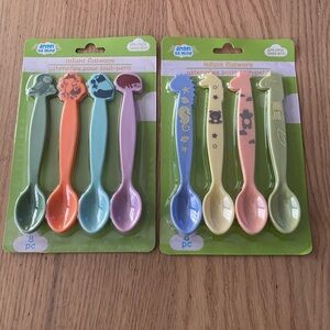 🆕 Angel Mine Infant Flatware Spoons Set 2 Packs🆕